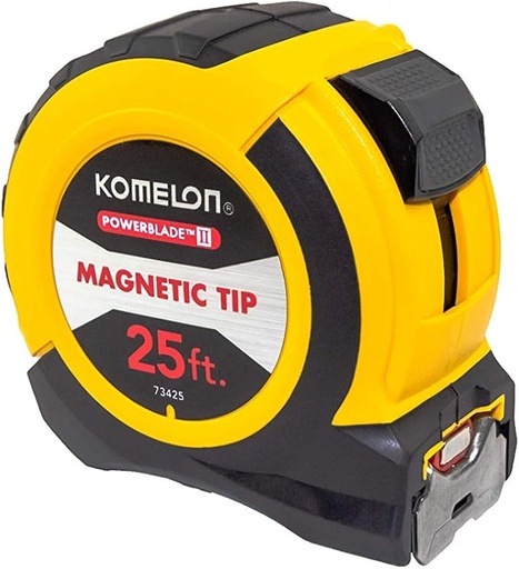 [73425] Komelon 73425 Magnetic Powerblade II Tape Measure